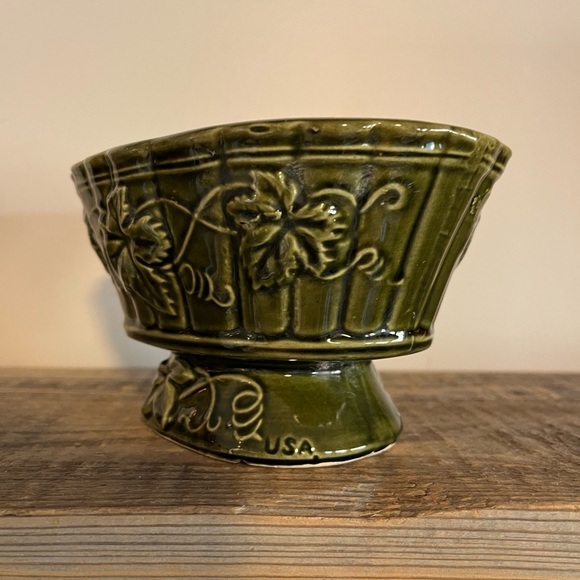 Mid century modern pottery planter - Picture 4 of 5